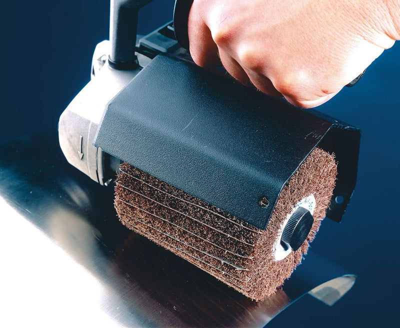 Pferd 44641018 Polinox Abrasive Roller PNL-W 100100 A 180 Grinding Rollers Corundum A180, fine grinding