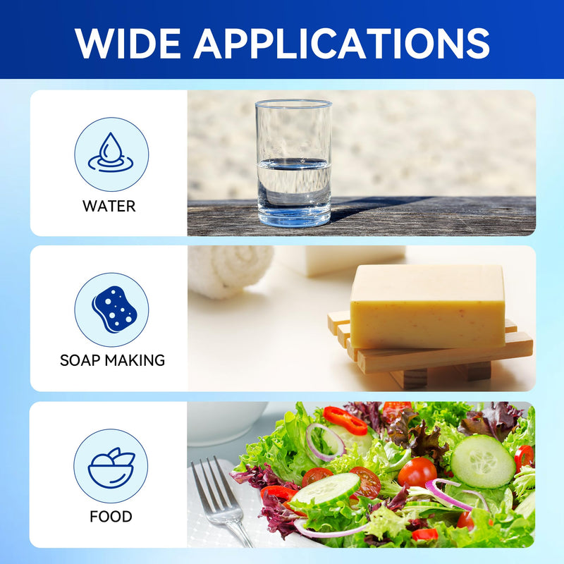 [Australia - AusPower] - Universal pH Test Strips 0-14 Fast Accurate pH Test Kit for Food, Soap Making and Kombucha, 125 Pieces Litmus Paper pH Test Strips for Liquids, Drinking Water, Aquarium, Pool pH 0-14 