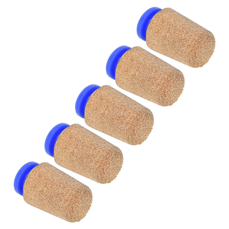 [Australia - AusPower] - Pack of 5 Air Pneumatic Silencers, Exhaust Silencers, Noise Filter, Reducer Hardware, PSF6 Pneumatic Exhaust Silencer 