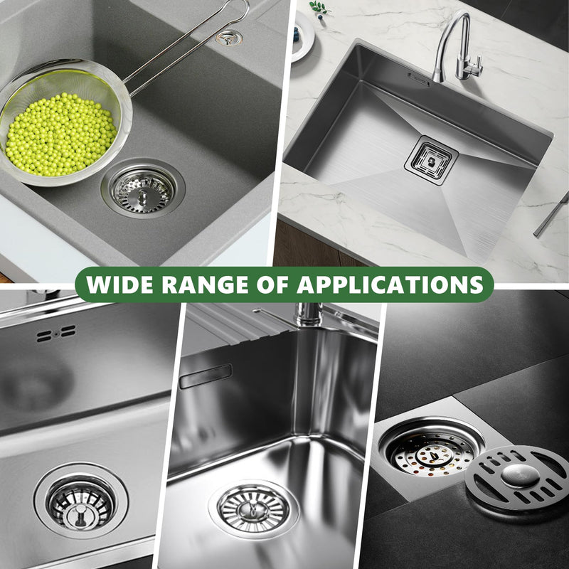 [Australia - AusPower] - Pack of 300 Disposable Strainer Bags, Sink Filter, Kitchen Sink Strainer, Disposable Strainer for Sink, Rubbish Bags, Kitchen Sink Strainer Bag, Filter Bags, Polyester Sink Strainer for Kitchen, Sink, 