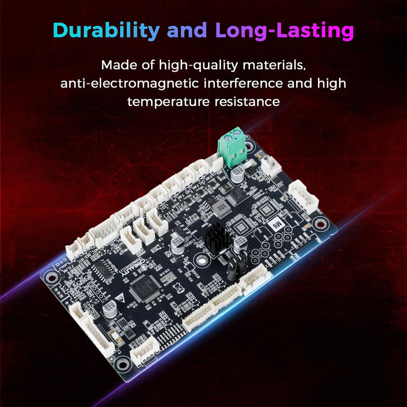 Creality Official K2 Mainboard, Original K2 Lower Computer Mainboard K2 Silent Motherboard, CR3NN200401C12 32 Bits M6 GD32F303RET6, Durability and Quick Replacement Parts for Creality K2 3D Printer