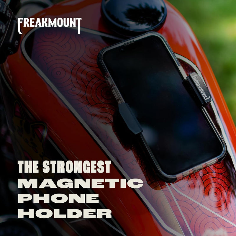 [Australia - AusPower] - FREAKMOUNT 2.0 (Freakmount 2.0) Super Strong Magnetic Motorcycle Smartphone Holder 2nd Generation 