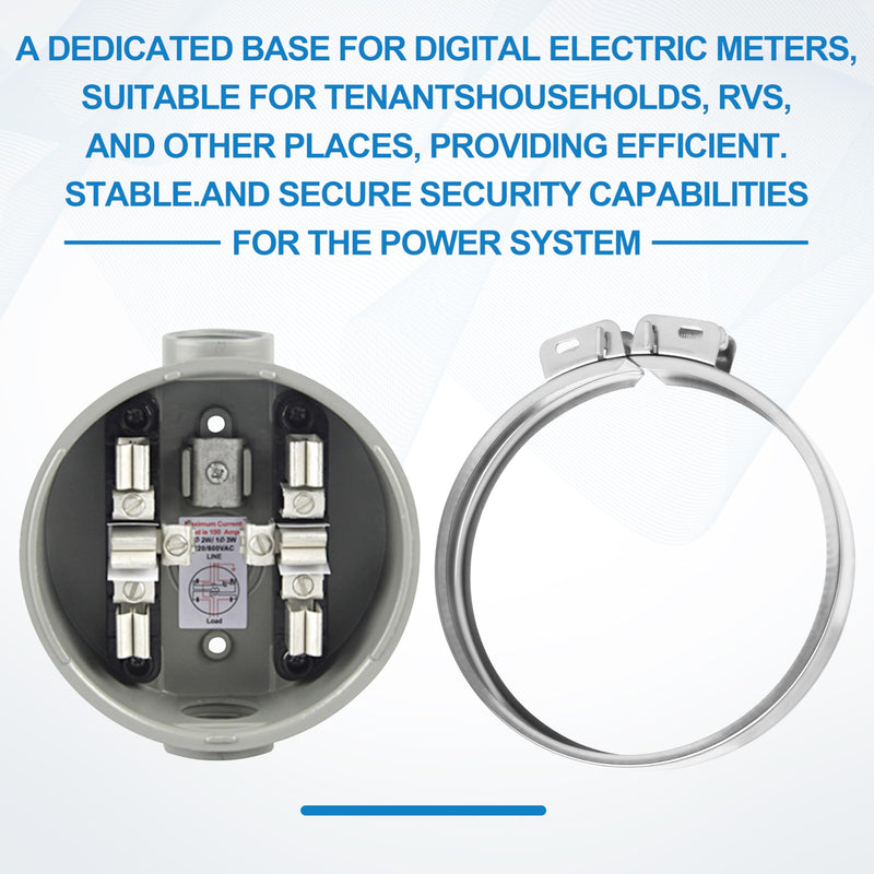 Electric meter box Sealing Ring Accessory for Meter Enclosure (4pack)