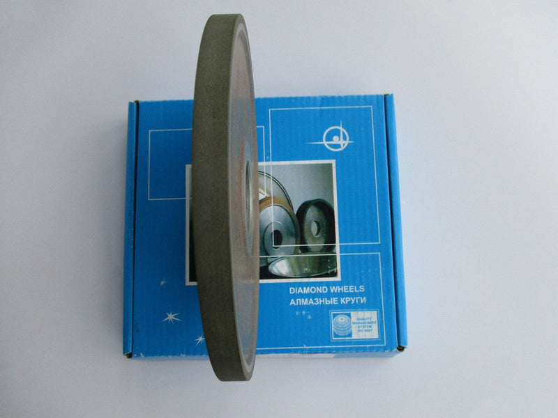 [Australia - AusPower] - Dia. 6 inch (150mm.) Hole 1.26" (32mm.) Width: 0.4" (10mm.) Type: 1A1 Straight Abrasive Diamond Grinding Wheel for Carbide (125/100 Micron = 150 Grit) 