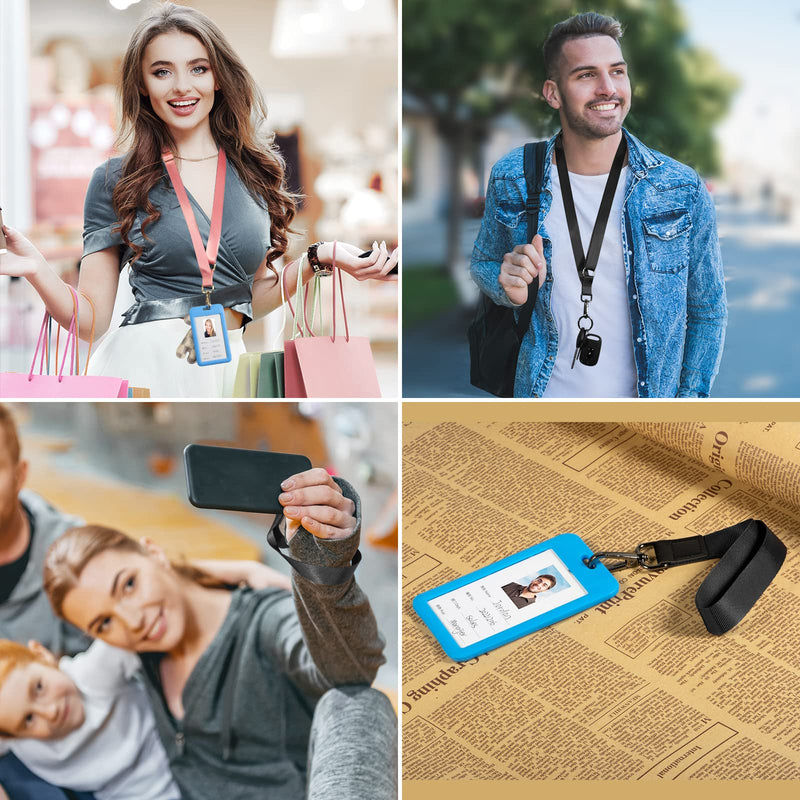 [Australia - AusPower] - Cell Phone Lanyard,Crossbody Lanyards，Shoulder Neck Strap 1-pure Black 