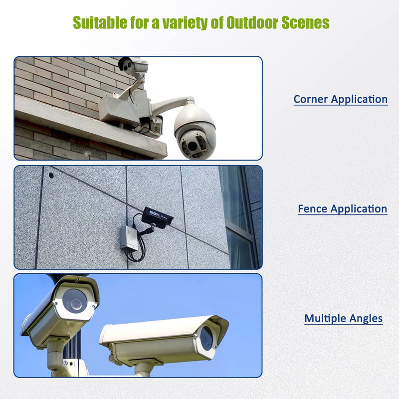 [Australia - AusPower] - Ethernet Splitter, Waterproof PoE Combiner Splitter Adapter, Run 2 IP Cameras on 1 Network Cable 