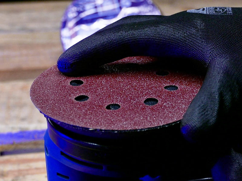[Australia - AusPower] - SBS Velcro Sanding Discs, Diameter 125 mm, Various Grits, Choice of 50 Pieces Korn 240 