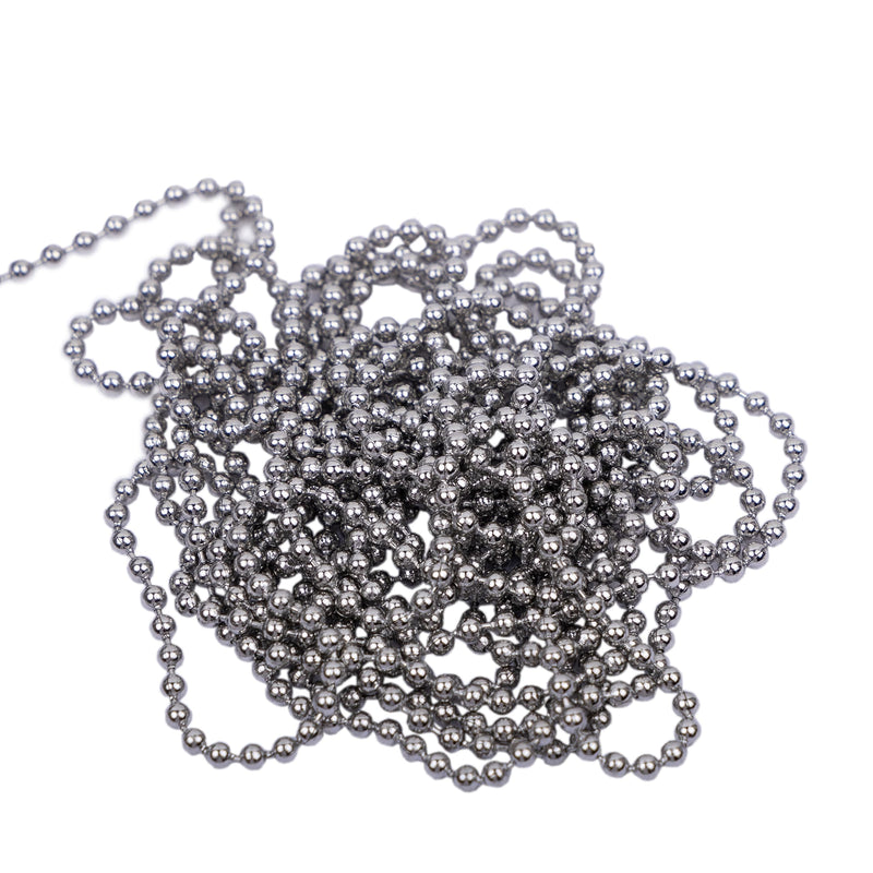 [Australia - AusPower] - HFS(R) Ball Chain #3 Spool Stainless Steel 304-100 Ft 3/32" (2.4mm) with 100PCS Connectors 3/32" 