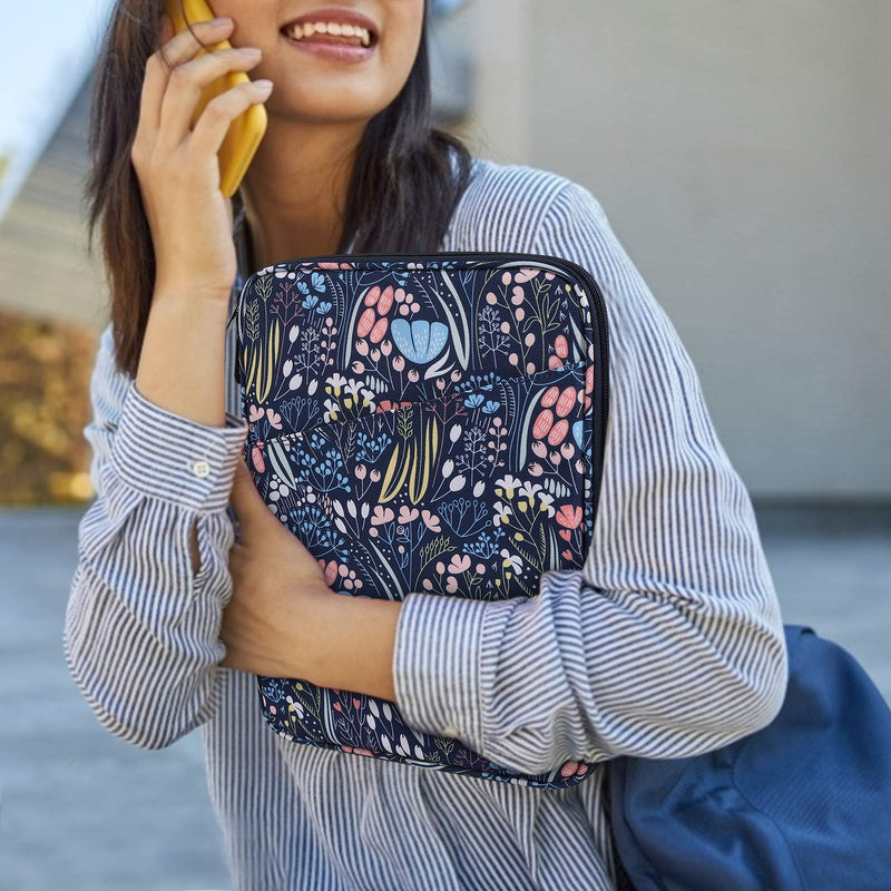[Australia - AusPower] - 9-11 Inch Tablet Sleeve Case for iPad 10.2 2021-2019, iPad Pro 11 2021-2018, iPad Air 5/4 10.9 2022, iPad 10th Gen 10.9 2022, Galaxy Tab A8 10.5 2022, Tablet Protective Sleeve Bag, Night Blue 9-11 inch 