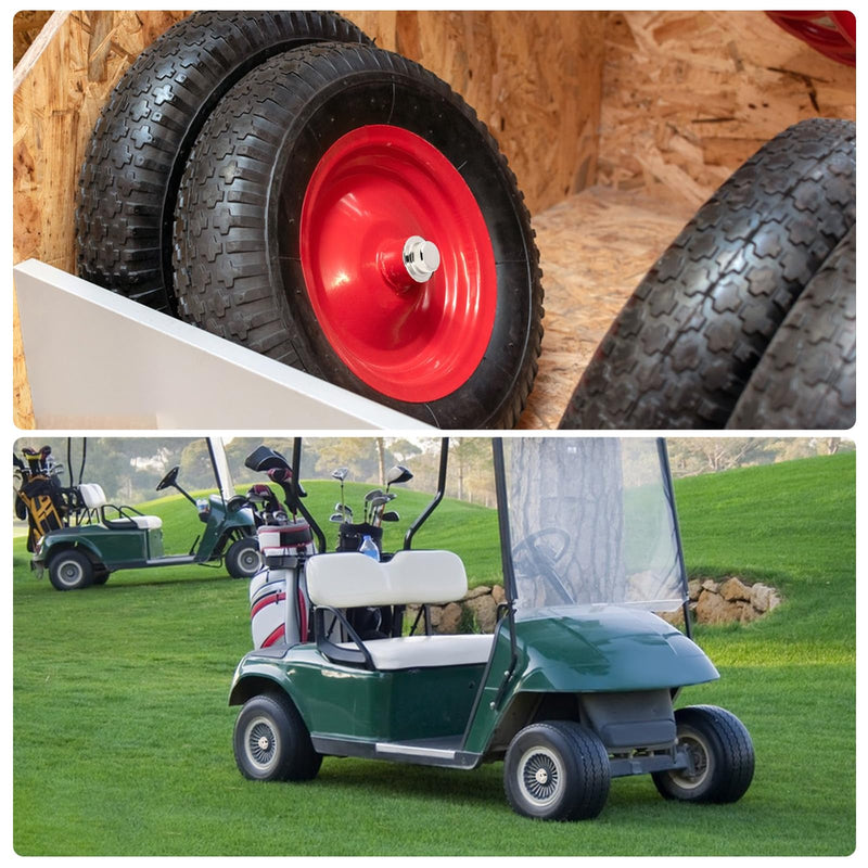 [Australia - AusPower] - Push on Pushnut Cap Fits 5/8 Inch Axles, 4 Pack Spring Steel Permanent Washer Caps with Mechanical Zinc Plating for Hand Trucks, Rolling Bins and Lawn Push Wagons,Alternative for Cotter Pins 