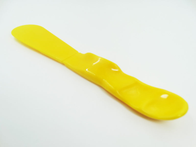 [Australia - AusPower] - SDent® USA FDA & TUV CE 1 * 4PCS Dental Straight Spatula 185 * 33mm Mixing Spatula Alginate Spatula Plaster Spatula 1 Set 4 Colors 