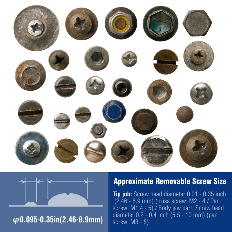 [Australia - AusPower] - WORKPRO 6.5" Linesman S Screw Extractor Pliers(Combination Pliers) with Unique Non-slip Jaws, Stripped Screw Remover Tool, Lineman Pliers for Quickly Removal of Damaged or Rusted Fasteners 