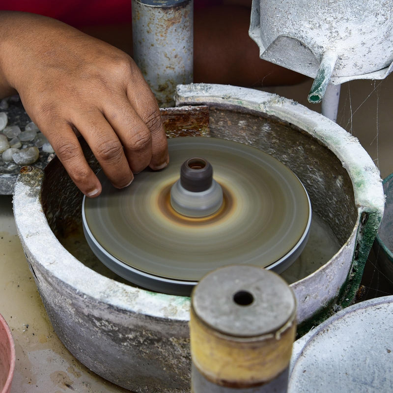 [Australia - AusPower] - sourcingmap 200mm 8-inch Grit 240 Diamond Coated Flat Lap Disk Wheel Grinding Sanding Disc 240 Grit 