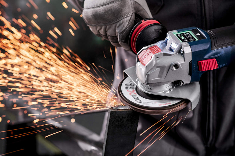 [Australia - AusPower] - Bosch 1 x Flap Disc (X-LOCK, Diameter 125 mm, Grit K80, Bore Diameter 22.23 mm, Angled, Professional Accessories Angle Grinder) Ø 125 mm 80 cm 