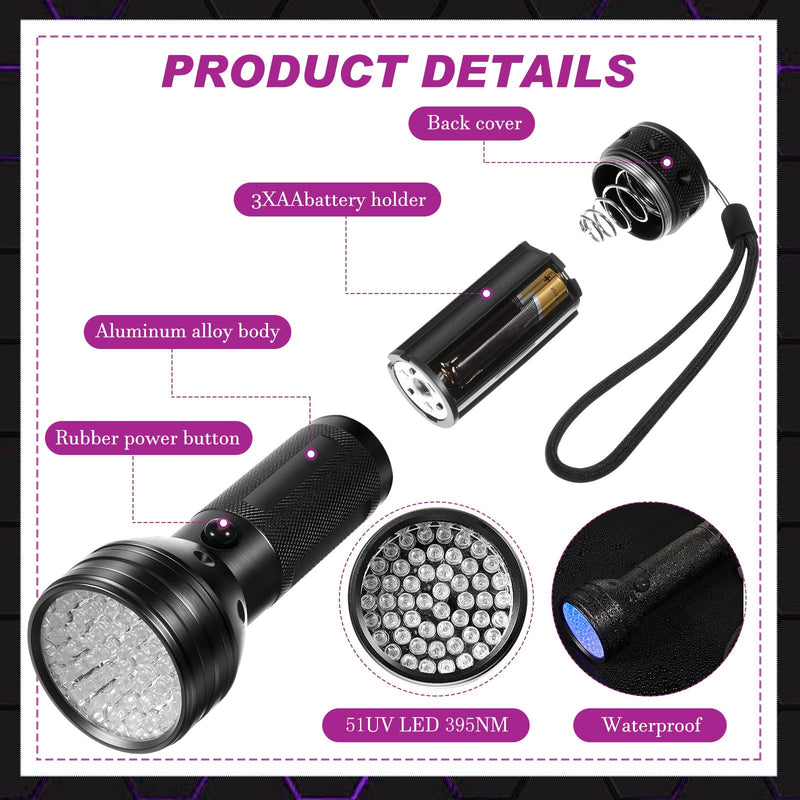 [Australia - AusPower] - Dunzy 6 Pcs Ghost Hunting Equipment Kit Includes 1 Electromagnetic Paranormal Radiation Detector 1 8gb EVP Digital Recorder 1 Hand Held Radio 1 UV Flashlight 2 LED Light up Cat Balls 