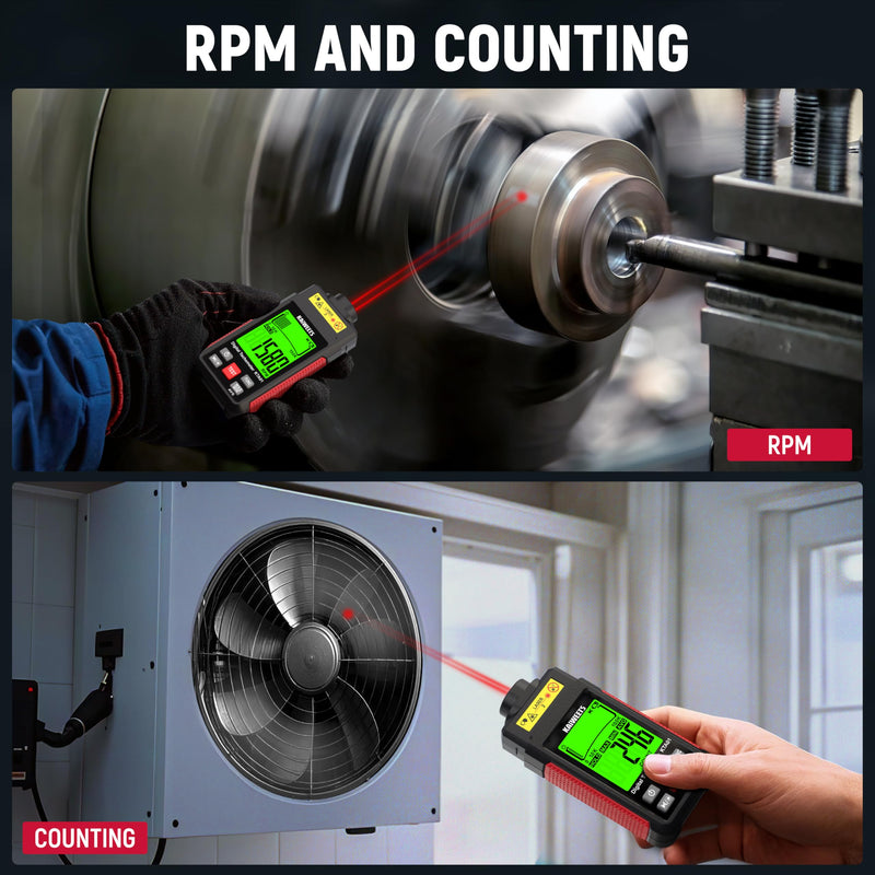[Australia - AusPower] - KAIWEETS Voltage Tester and KAIWEETS Non Contact RPM Tachometer 