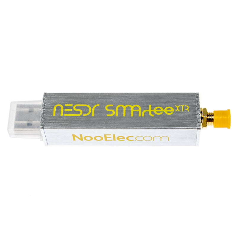 NooElec NESDR SMArTee XTR SDR - Premium RTL-SDR w/Extended Tuning Range, Aluminum Enclosure, Bias Tee, 0.5PPM TCXO, SMA Input. RTL2832U & E4000-Based Software Defined Radio