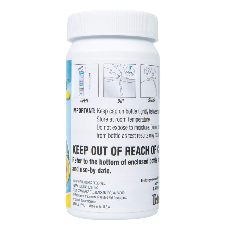 Tetra EasyStrips 100 Count, Ammonia Test Strips For aquariums, Water Testing, Model Number: 19541 100-Strip