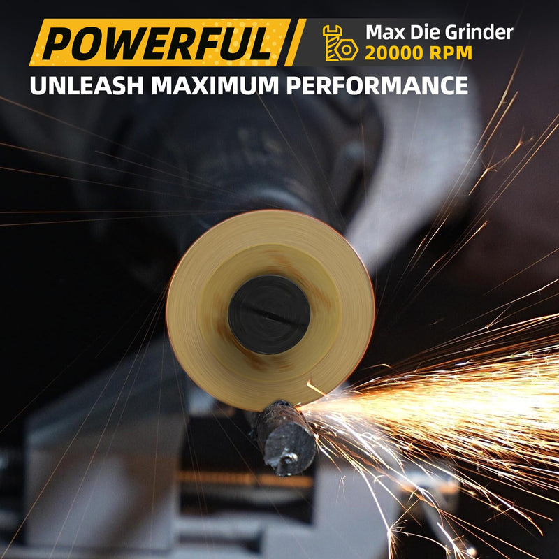 [Australia - AusPower] - 2 Inch Die Grinder Cut Off Wheel, Diamond Cutting Wheel for Metal & Stainless Steel, 1/4 Shank Stem Mounting Mandrel Die Grinder/Drill Attachment, (2"x0.04"x1/4") Mini Metal Cutting Disc 2 x Diamond Cut Off Wheel + 1 x Mandrel Kit 
