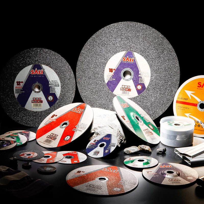 [Australia - AusPower] - SALI 25 Pack Cut Off Wheels 3 Inch General Purpose Metal Cutting Wheel for 3 in Angle Grinders and Die Grinders- Cutting Disc Aggressive Cutting 3" x 1/16" x 3/8" Operating Up to 25000 RPM and 80 M/S 