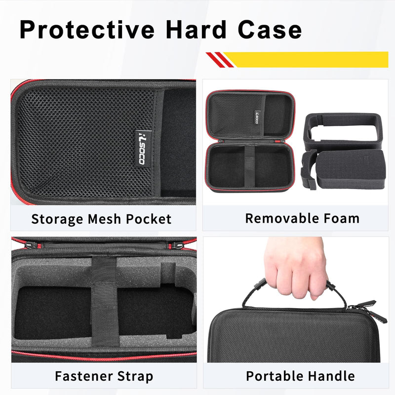 [Australia - AusPower] - RLSOCO Hard Case for Fluke 117/115/116/114/113/177/178/179/233 Digital Multimeter+Fluke T90/T110/T130/T150 Voltage（Case Only） 
