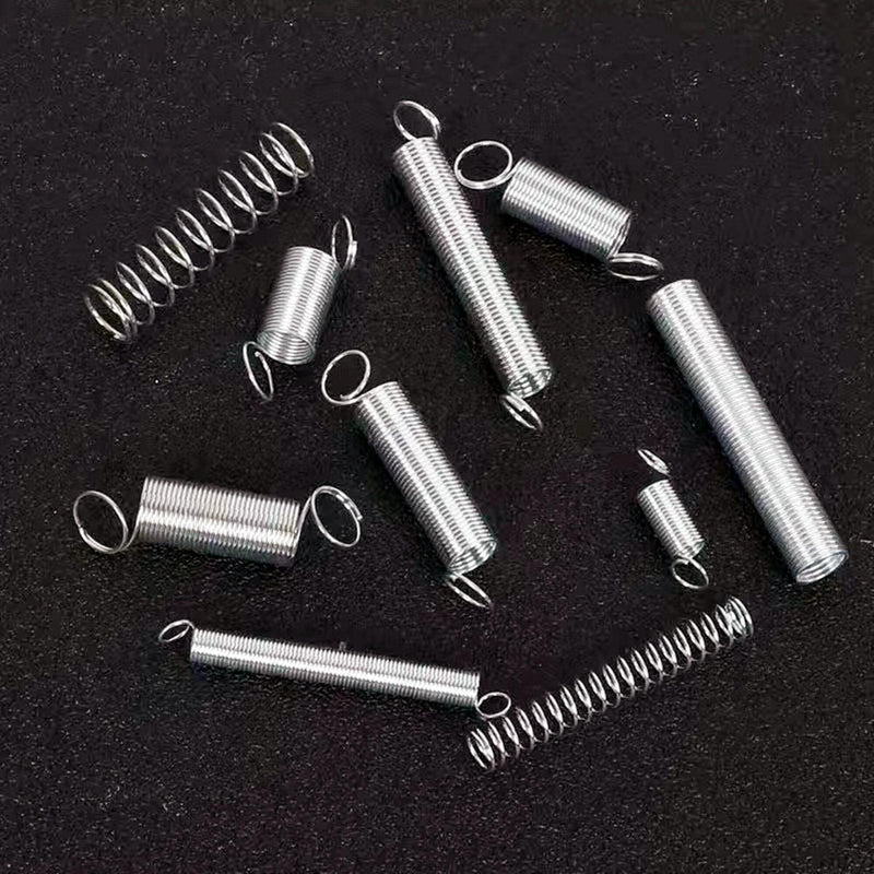 [Australia - AusPower] - 1/2 Sets Spring Assortment kit, 200pcs Heavy Steel Wire-Metal Extension Spring Replacement Kit (1) 1 