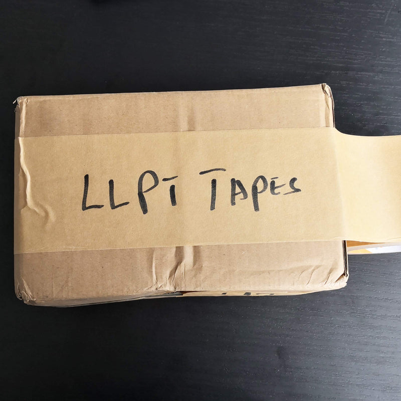 LLPT Recyclable Kraft Gummed Tape 1 Pack 3" x 165Ft Carton Sealing Tape | Tearable & Writable, Strong Adhesive, RoHS Recyclable For Shipping, Carton, Photo Frame Sealing, Fits Cardboard, Wood, Metal 1 Pack 3" x 165 Ft