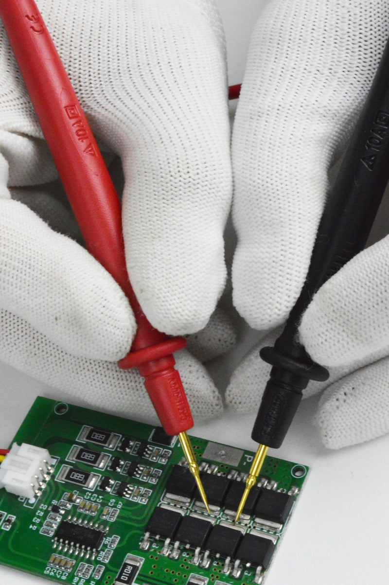 [Australia - AusPower] - ZB-X20 Ultra-Sharp Test Leads Multimeter Meter Tester Needle Point 35” Test Probe Lead 1000V 20A Compatible with FLUKE/Amprobe/Extech/Hioki/SANWA/Klein Tools/Digital Multimeters ZIBOO X20 