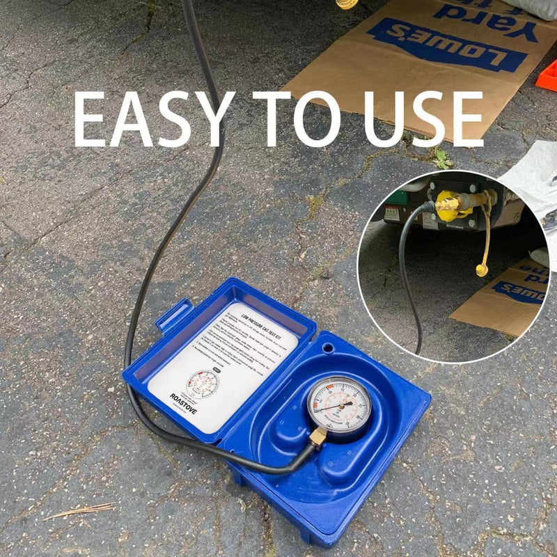 [Australia - AusPower] - Roastove Natural Gas or LP Gas Manifold Pressure Test Kit, LP Gas Pressure Tester, Natural Gas Meter, 0-35" W.C 0-35inH2O test kit 