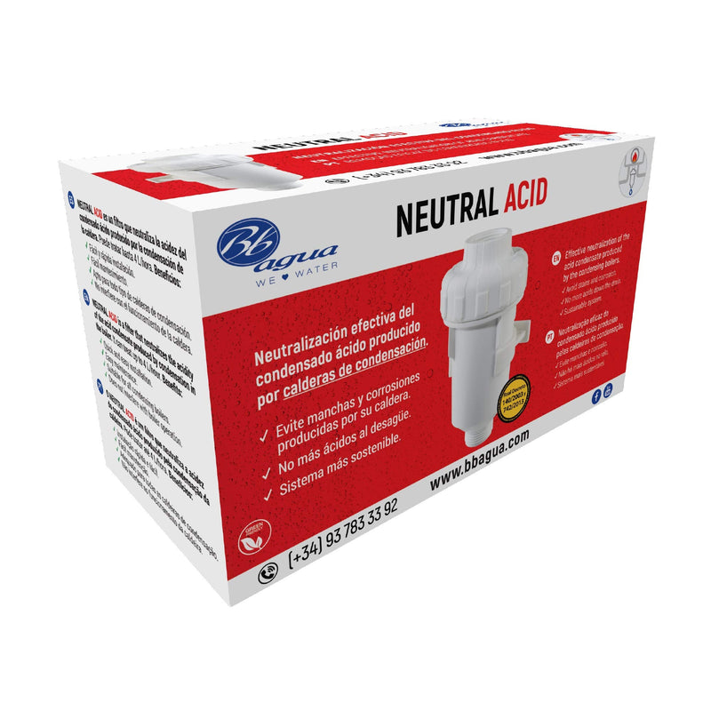 [Australia - AusPower] - Neutral Acid Filter Neutralises the acid condensate generated by the boiler, prolongs life and reduces maintenance. Easy cleaning and maintenance. Bbagua. 