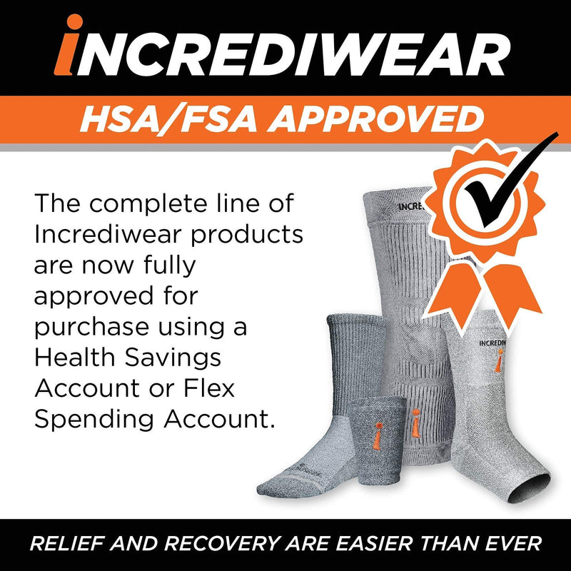 [Australia - AusPower] - Incrediwear Knee Sleeve – Knee Braces for Knee Pain, Joint Pain Relief, Swelling, Inflammation Relief, and Circulation, Knee Support for Women and Men X-Large Grey 