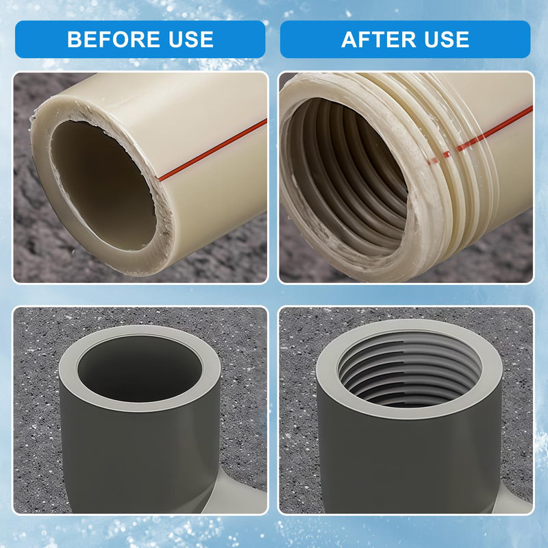 Pipe Tap Set, 1/2 and 3/4 Inch Tap Pipe Tap 1/2 3/4 Inch Tap Set