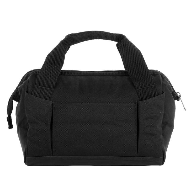 WOLVERINE Tool Bag |Tote | Utility Roll | Durable Nailhead Nylon, Adjustable Straps, and Versatile Pockets 13 Inch 14 Pocket Bag Black