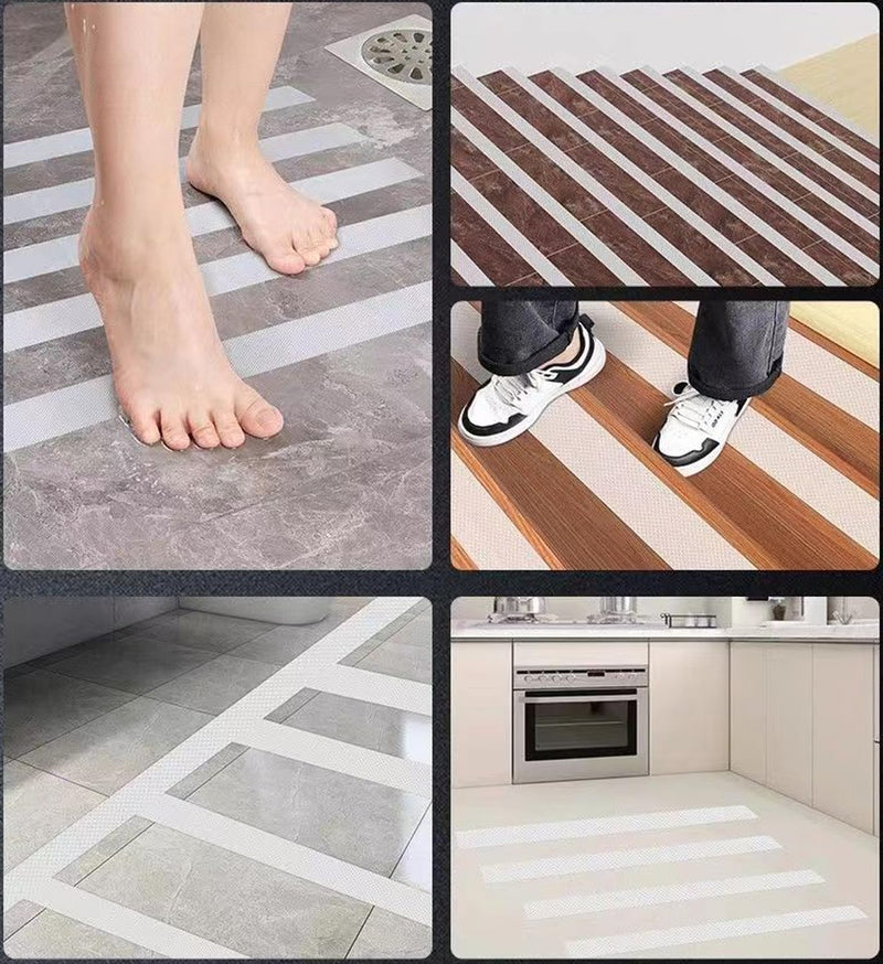 Anti Slip Tape, Griptape, Transparent Grip Tape Non-Slip Adhesive Tape Indoor/Outdoor Stair,Tubs, Boats, Safety Grip Tape Non Skid Roll for Stair Steps (#00Clear, 2 Inch x 35 Feet) #00Clear