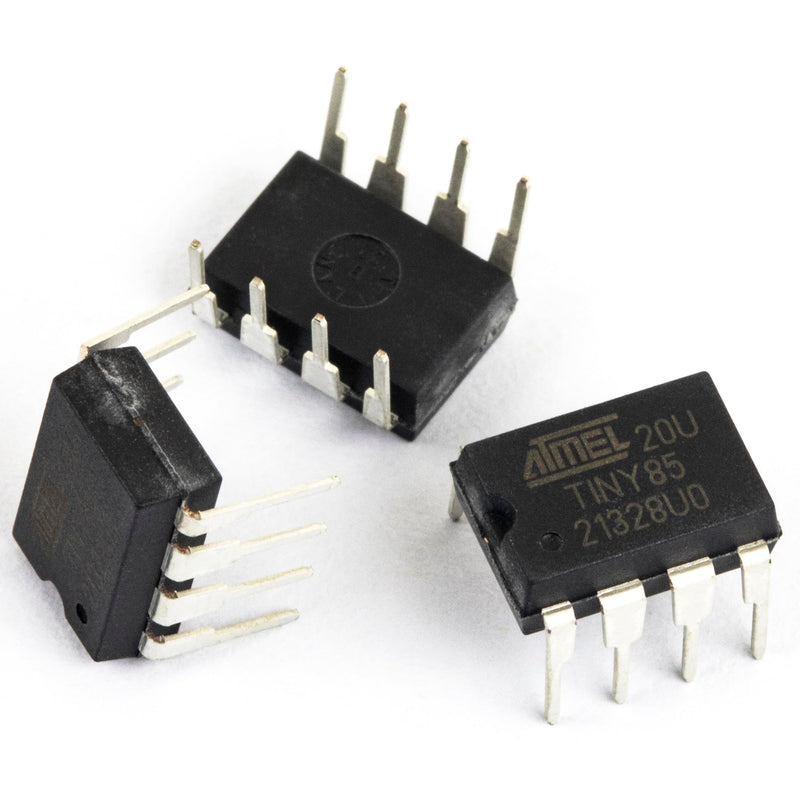 [Australia - AusPower] - ATTINY85-20PU ATtiny85 Chip DIP-8 8-bit Microcontroller (Pack of 10) 