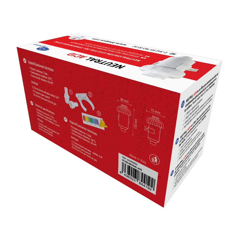 [Australia - AusPower] - Neutral Acid Filter Neutralises the acid condensate generated by the boiler, prolongs life and reduces maintenance. Easy cleaning and maintenance. Bbagua. 
