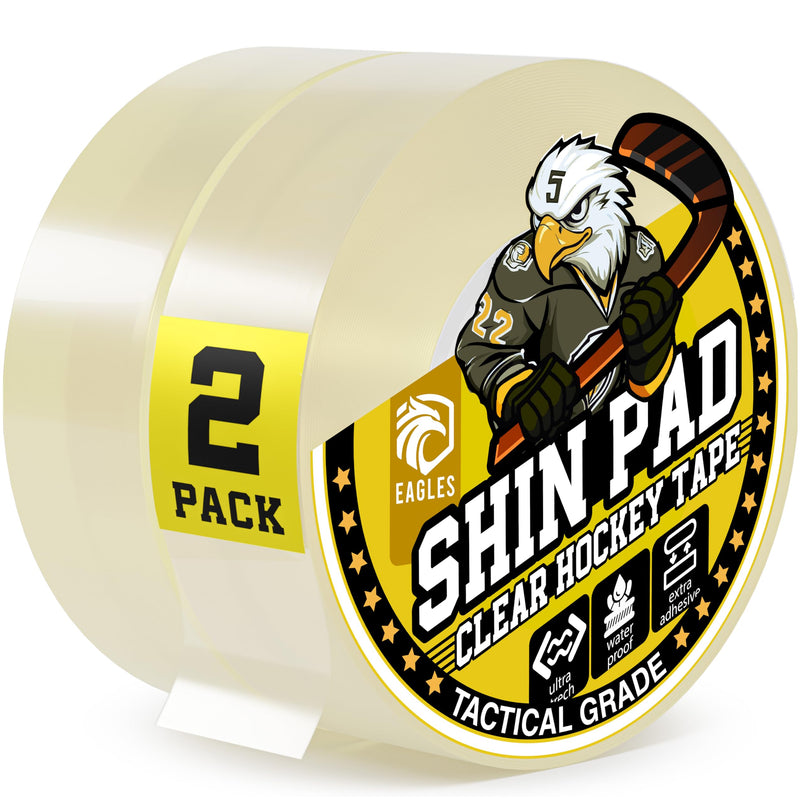 EAGLES 2 Pack and 1 Pack Clear Hockey Tape