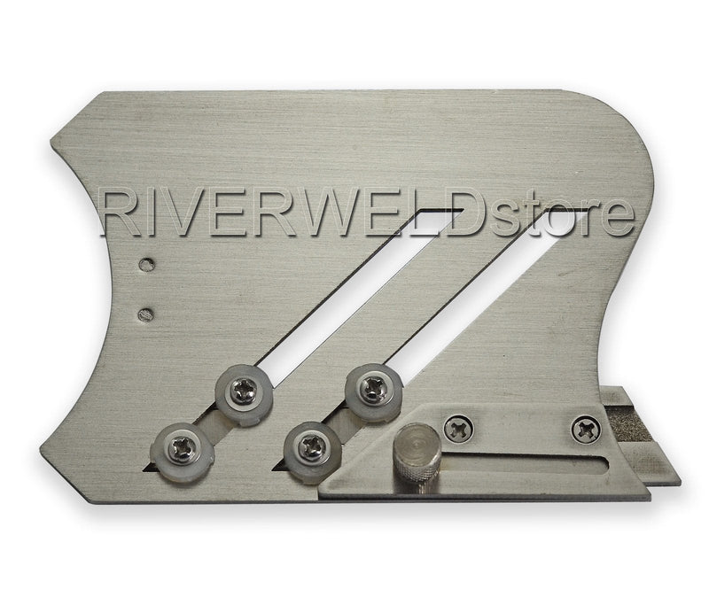 [Australia - AusPower] - RIVERWELD Adjustable Fillet Weld Gauge and Unequal Leg Measurement Weld Throat Thickness Inspection 