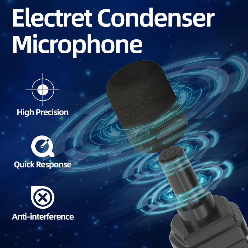 [Australia - AusPower] - Decibel Meter, Sound Level Meter, Portable, Digital SPL Meter 30-130dB with A Weighted, Fast/Slow Mode, Max Data Hold, Clip-on Ultralight Noise Meter for Home, Factory, Classroom, Office 