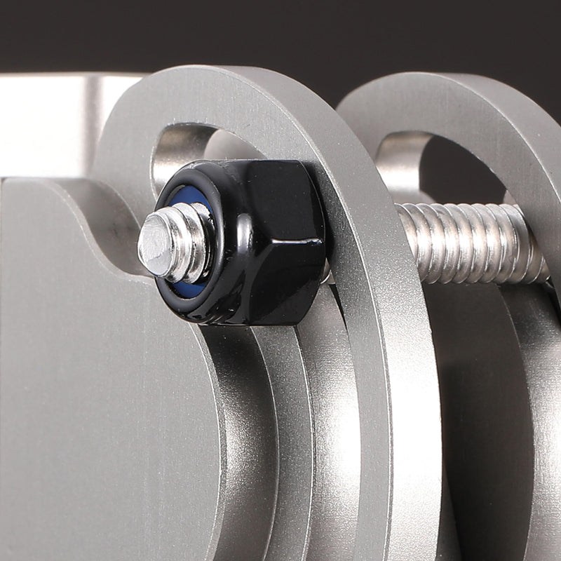 M10 x 1.5mm Nylon Insert Hex Lock Nuts 100Pcs 304 Stainless Steel Locknuts, Hex Drive, Black Oxide by SG TZH M10 100