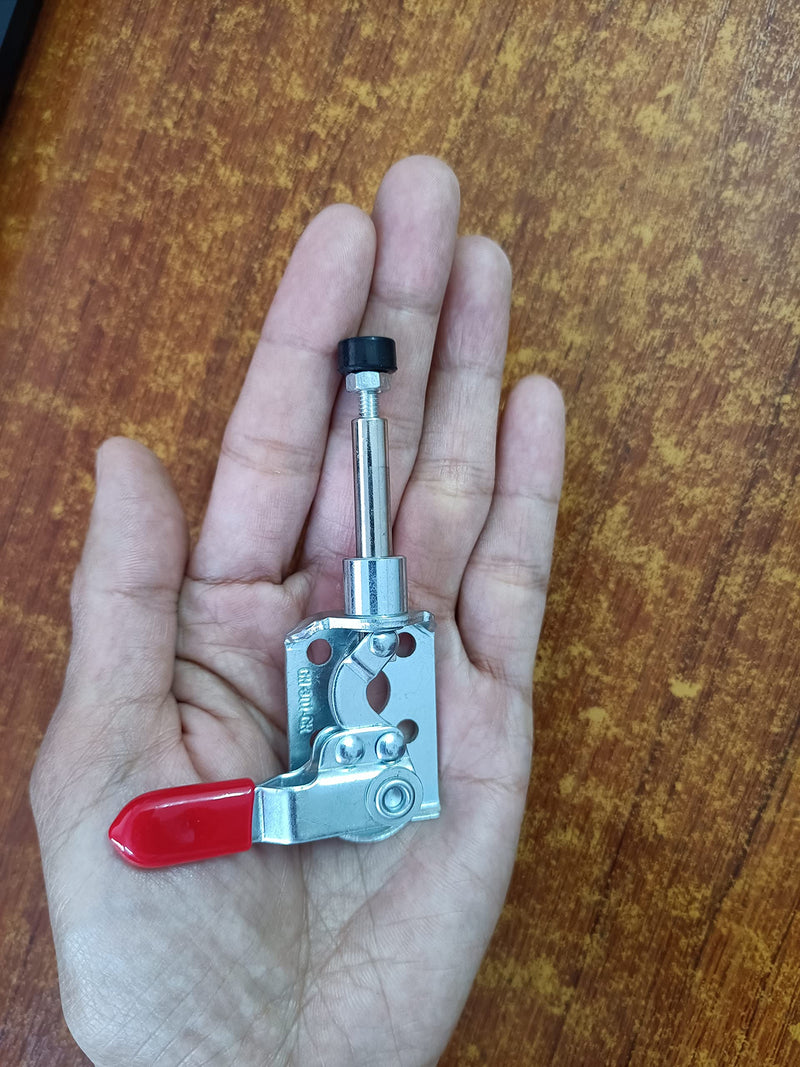 [Australia - AusPower] - 2Pcs GH-301-CR Handle Quick Release Left and Right Push-pull Toggle Clamp quick release push pull clamp (Right) 301CR Right?301-CR? 
