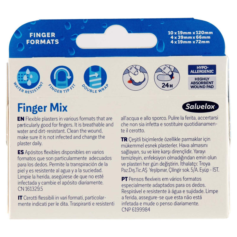 Salvelox Finger Mix Plasters 18 Units