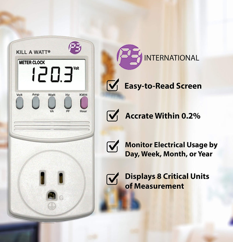 [Australia - AusPower] - P3 P4400 Kill A Watt Electricity Usage Monitor Original version 