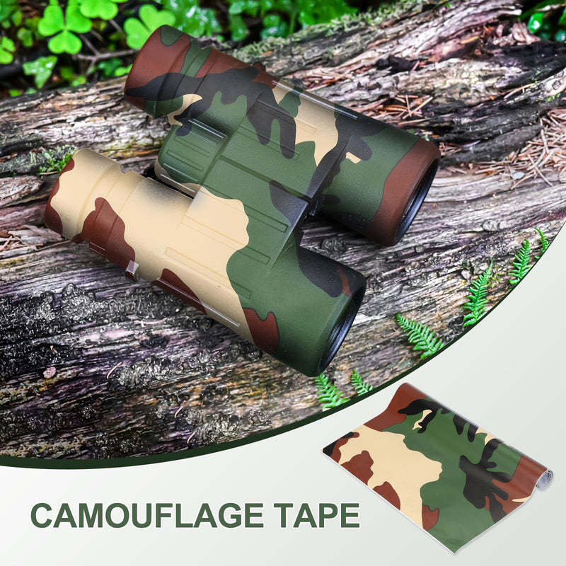 PATIKIL Camo Roll 12" x5ft, Digital Camo Vinyl Wraps Self Adhesive Camouflage Pattern Car Sticker for Covering Bows, Cameras, and Other Hunting Accessories, Army Yellow 12"x5ft