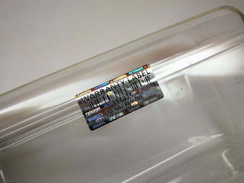 250 pcs Silver Security Seal 1.26 x 0.59 Inch, Void Hologram Stickers, Warranty Tamper evident Holographic Labels