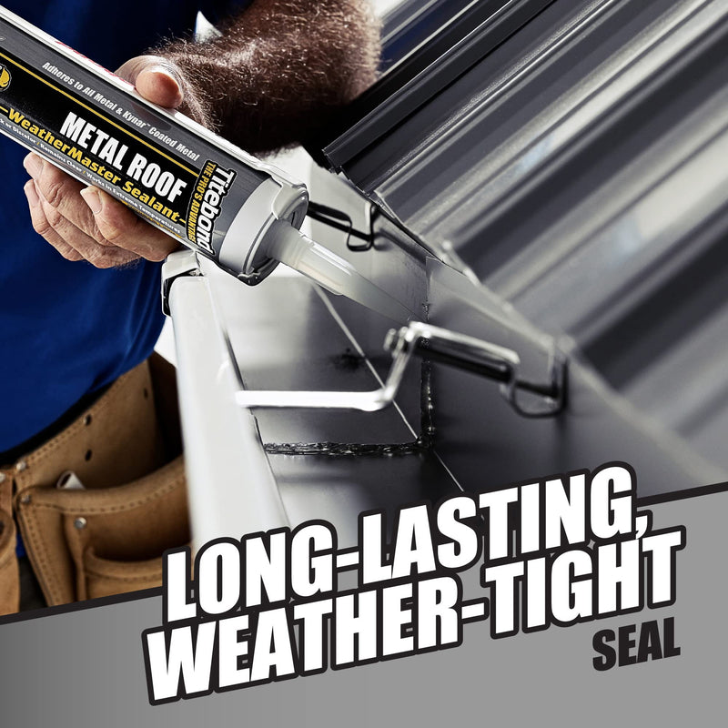 [Australia - AusPower] - Titebond WeatherMaster Metal Roof Sealant 61031 White 9.5 Oz. 1 Count 61031, White 