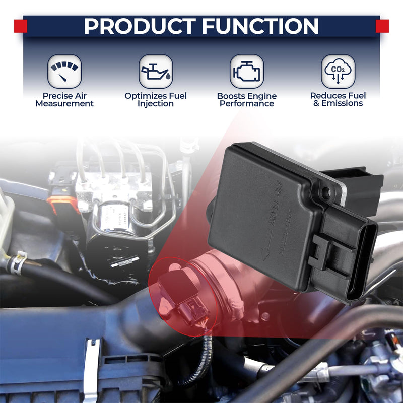MOSTPLUS 74-50011 Mass Air Flow Meter MAF Sensor Compatible for 2001-2005 Ford Explorer/ 2001-2003 Ford Ranger 4.0L