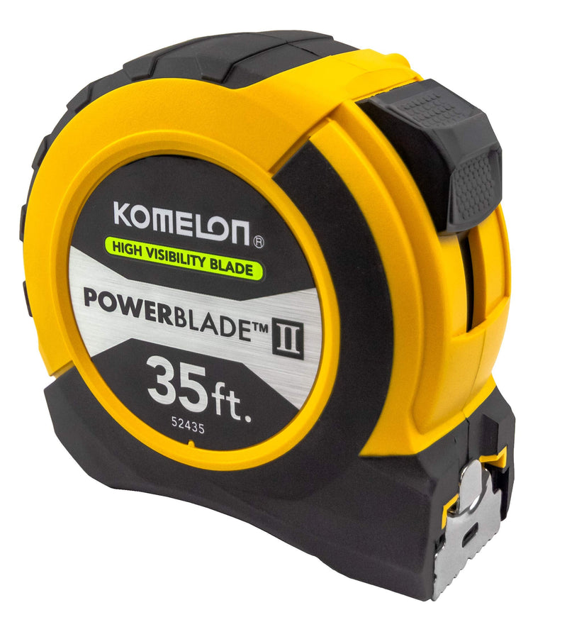 [Australia - AusPower] - Komelon 100-Foot Gripper Steel Tape and 35-Foot Powerblade II ABS Tape Measures Bundle 