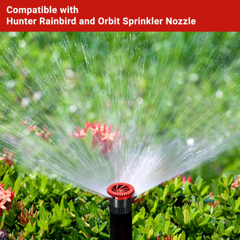 [Australia - AusPower] - 10 Pieces Variable Arc Nozzle, Replacement Pop-up Sprinkler Heads Compatible with Most of Adjustable Pop Up Sprinklers Spray Head for Garden Lawn Irrigation (10AN) 