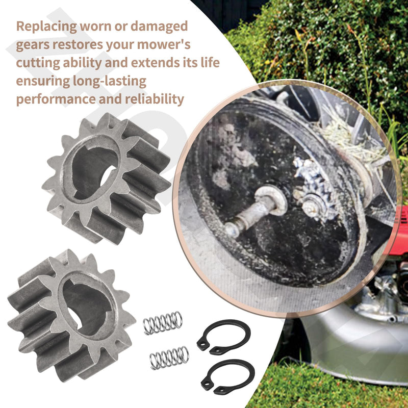[Australia - AusPower] - 2 Pack 42661-VH7-000 Pinion Gear 13T Compatible with HD HRR216 HRX217 HRX217K1 HRX217K2 HRX217K3 